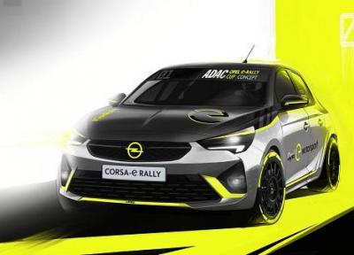 خودرو Opel Corsa-e، اولین اتومبیل الکتریکی مسابقات رالی