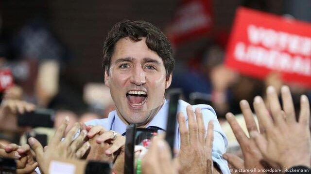 پیروزی ترودو در انتخابات کانادا با یک دولت اقلیت