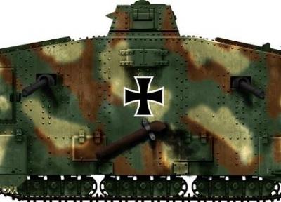 تنها تانک آلمانی جنگ جهانی اول! (