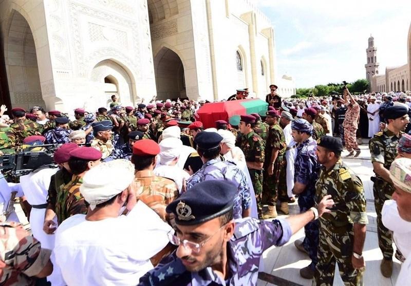 فیلم، مراسم تشییع سلطان قابوس در عمان