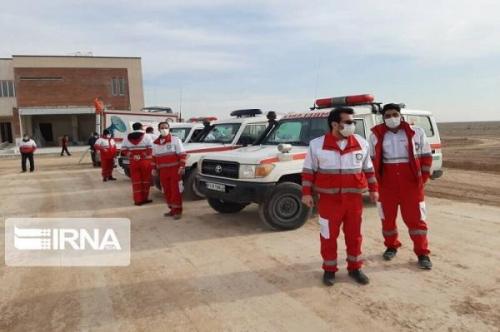 خبرنگاران اعزام تیمهای هلال احمر خراسان رضوی به منطقه زلزله خبرنگاران اعزام تیمهای هلال احمر خراسان رضوی به منطقه زلزله زده مه ولات