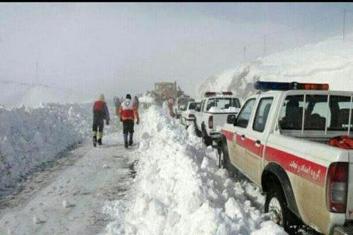 نجات 3 هزار و 500 نفر از برف و کولاک از روز گذشته تا صبح امروز