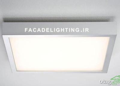 لامپ پنلی سقفی توکار و هالوژن برترین انتخاب برای تامین روشنایی منزل