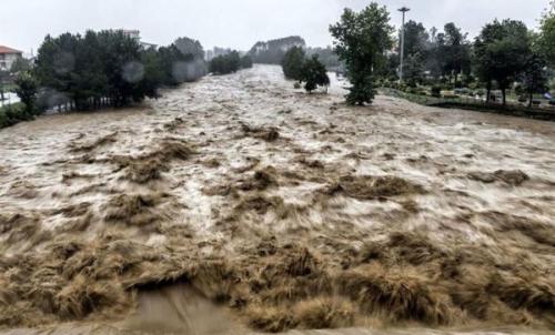 سیل آمد و 12 روستا در اهر را زیر آب برد