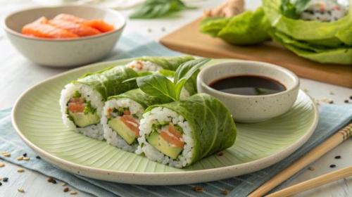 طرز تهیه سوشی بدون جلبک؛ آموزش مرحله به مرحله طرز تهیه سوشی بدون جلبک؛ آموزش مرحله به مرحله