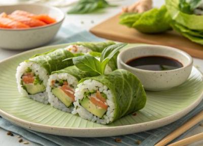 طرز تهیه سوشی بدون جلبک؛ آموزش مرحله به مرحله